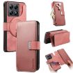 Xiaomi 14T Case: MagSafe RFID Anti-theft Wallet Leather (Pink) - 1