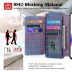 Redmi Note 10 4G/10S Case Neo MagSafe RFID Wallet Leather Purple - 9