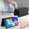 Redmi Note 11 4G Global Case - MagSafe RFID Zipper Wallet Leather (Black) - 5