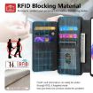 Redmi Note 12 4G Case: MagSafe RFID Wallet Leather (Black) - 9