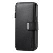 Redmi Note 12 Pro+ 5G Case - MagSafe RFID Zipper Wallet Leather (Black) - 2