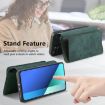 Redmi Note 13 4G Case - MagSafe RFID Zipper Wallet Leather (Green) - 5