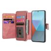 Redmi Note 13 5G Case - MagSafe RFID Zipper Wallet Leather (Pink) - 4