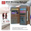 Redmi Note 13 Pro 4G Case - MagSafe RFID Zipper Wallet Leather (Brown) - 9