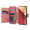Redmi Note 13 Pro 4G Case - MagSafe RFID Zipper Wallet Leather (Pink) - 4