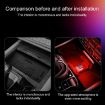 Car USB LED Atmosphere Light 4pcs - Ice Blue Lighting Kit - 5