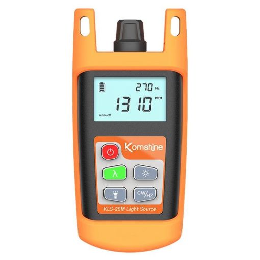 Komshine KLS-25m Dual Wavelength Handheld Fiber Optic Line Tester - 1