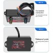 Universal Car Horn Controller 25 Sound Effects 12V/24V Speaker Black - 5