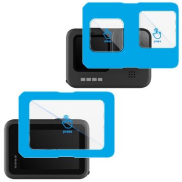 GoPro HERO12 Black imak Tempered Glass & Lens Film, Self-positioning - 1