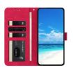 Xiaomi Poco F7 Pro Rose Red Moonlit Butterfly Leather Phone Case - 4