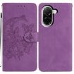 Xiaomi Poco C71 Global Purple Moonlit Butterfly Dance Leather Case - 1