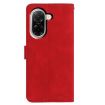 Redmi A5 4G EU Leather Phone Case - Moonlit Butterfly Dance (Red) - 3