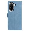 Redmi A5 4G EU Leather Phone Case - Moonlit Butterfly Dance (Blue) - 3