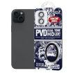 iPhone 15/15 Plus Jungle Series Kinkong Metal Lens Protector Silver - 1