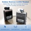 K89 Business Lavalier Single Ear Bluetooth Earphones - Gold - 5