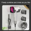 Aluminum Air Nozzle Stand for Dyson/Laifen Hairdryer - Silver - 7