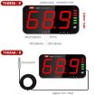 Large Screen Wall-Mounted Noise Meter - TRSI TA654B Decibel Detector - 2