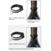 TOSEEK 31.8mm Aluminum Bicycle Seat Tube Clamp - Black - 4