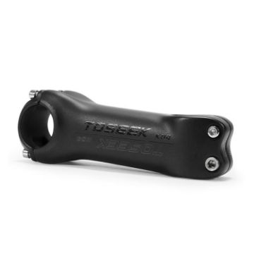 TOSEEK K04 Carbon Fiber Bike Handlebar Riser, 6 90mm (Black/Grey/Silver) - 1