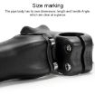 TOSEEK K04 Carbon Fiber Bike Handlebar Riser, 17 90mm (Black Grey Silver) - 5