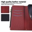 OPPO A57/A77 5G Leather Wallet Phone Case with Crossbody Strap - Black - 9