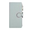 OPPO A3x/A3 5G/4G Sky Blue Leather Wallet Phone Case with Strap - 2