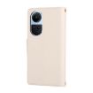 OPPO Reno10/10 Pro Wallet Leather Phone Case with Strap - White - 3