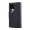 OPPO Reno10 Pro+ Black Leather Wallet Phone Case with Crossbody Strap - 3