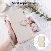 OPPO Reno10 Pro+ Leather Wallet Case with Crossbody Strap - White - 7