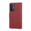OPPO F21 Pro 5G Red Leather Wallet Case with Crossbody Strap - 3