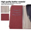 OPPO F21 Pro 5G Red Leather Wallet Case with Crossbody Strap - 9