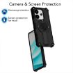 Redmi Note 14 4G Shockproof Kickstand MagSafe Case Black - 7