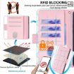 Redmi A5 4G Crossbody Chain Leather Phone Case Pink 171.7mm - 6