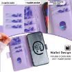Redmi A5 4G Crossbody Chain Leather Phone Case Purple 171.7mm - 5
