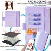 Redmi A5 4G Crossbody Chain Leather Phone Case Purple 171.7mm - 6