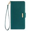 Redmi Note 14S 4G Green Leather Crossbody Chain Phone Case - 2