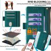 Redmi Note 14S 4G Green Leather Crossbody Chain Phone Case - 6