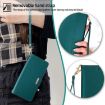 Redmi Note 14S 4G Green Leather Crossbody Chain Phone Case - 8