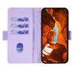Redmi Note 14S 4G Purple Crossbody Chain Leather Phone Case - 3