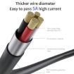 AV-Line Pro 1.2m Type-C to 8 Pin Charging Cable, 18 Kinds Detection - 8