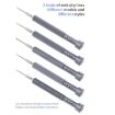 Precision Magnetic Super Hard Screwdriver, 18 Kinds, Model: A Pentalobe - 2