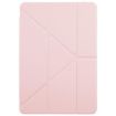 Redmi Pad SE 11/Pad 2 Clear Acrylic Leather Tablet Case - Pink - 2