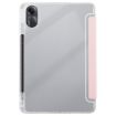 Redmi Pad SE 11/Pad 2 Clear Acrylic Leather Tablet Case - Pink - 3