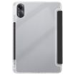 Redmi Pad SE 11/Pad 2 Clear Acrylic Leather Tablet Case - Black - 3