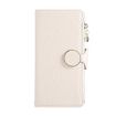 Redmi K80/Poco F7 Pro Leather Wallet Phone Case with Strap - White - 2