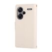 Redmi Note 13 Pro+ Leather Wallet Case with Crossbody Strap - White - 3