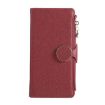 Redmi 14C 5G Leather Wallet Phone Case with Crossbody Strap - Red - 2