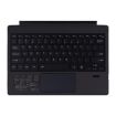 Surface Pro 7+/7/6 Keyboard Case: Ultra-thin, Backlit, Bluetooth, Black - 5