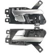 Hyundai Sonata 2015-2017 Door Handles Black/Silver 82610-C1010 82620-C1010 - 1