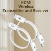 Measy AM18051 HDMI Wireless Transmitter Receiver Cable - White - 2